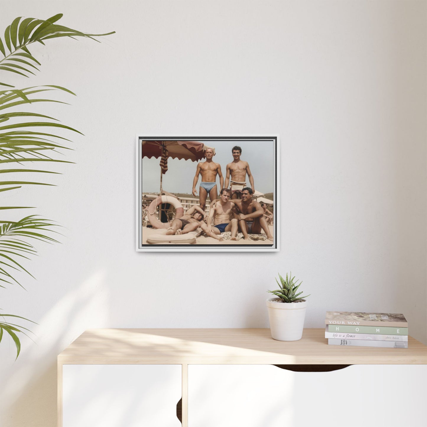nager 033 | Framed Vintage Photo - Matte Canvas