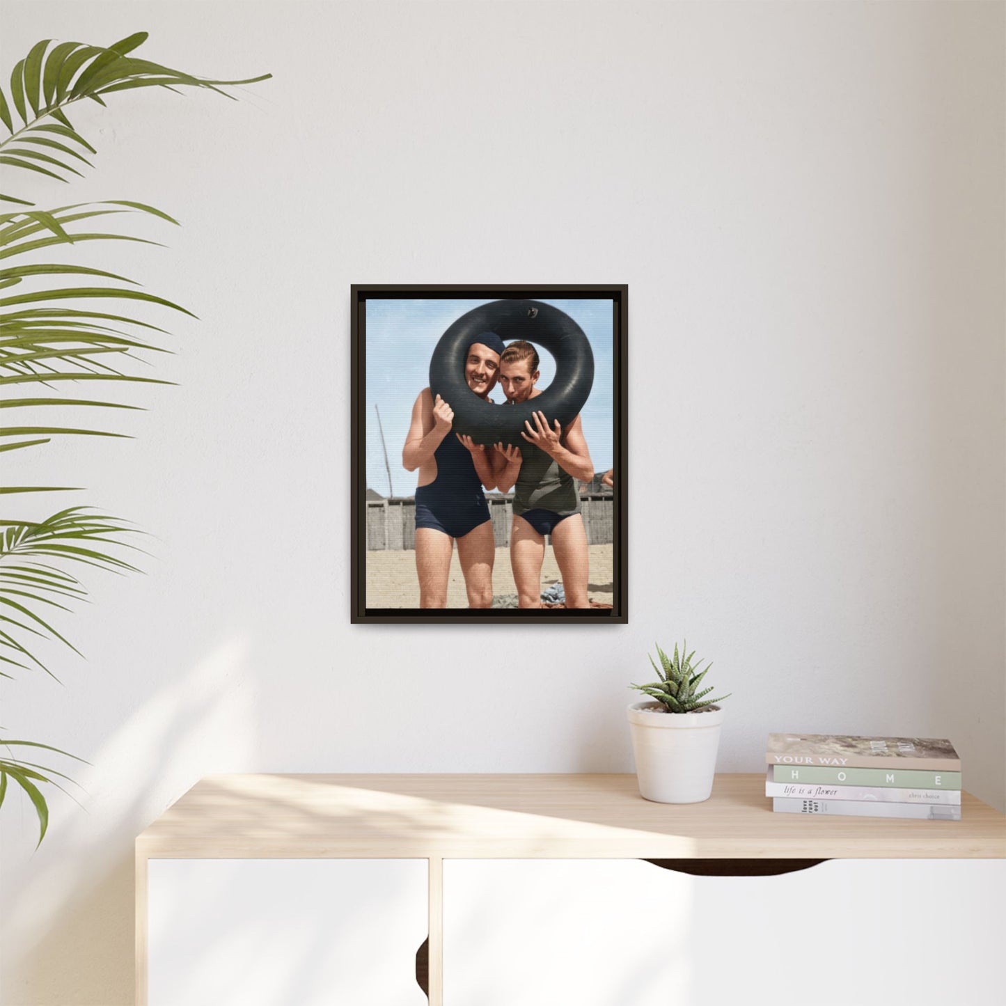nager 006 | Framed Vintage Photo - Matte Canvas