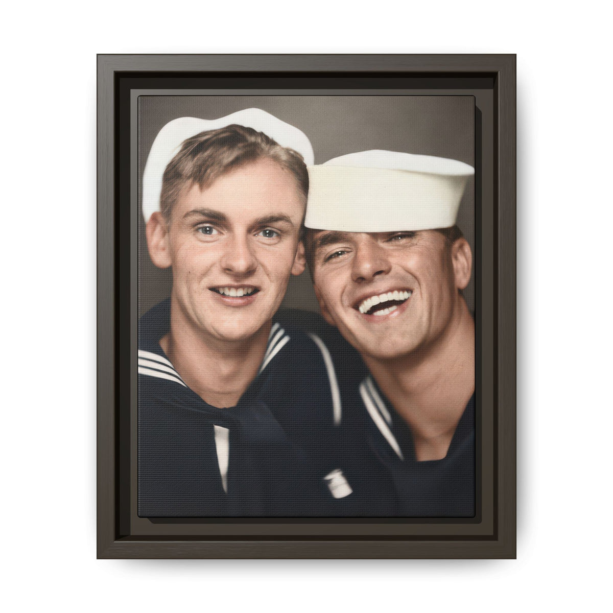 paire 154 | Framed Vintage Photo - Matte Canvas