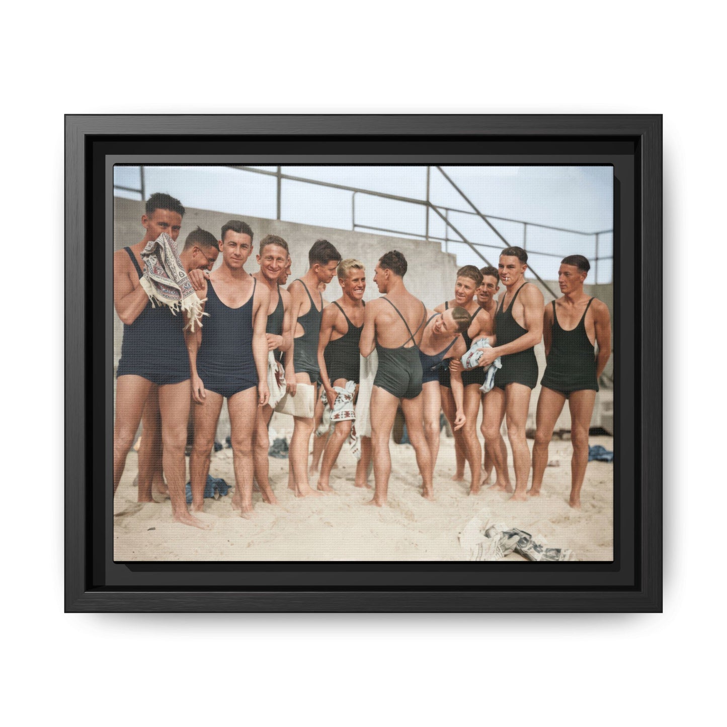 nager 007 | Framed Vintage Photo - Matte Canvas