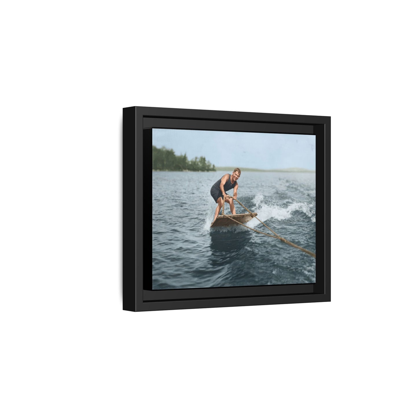 nager 015 | Framed Vintage Photo - Matte Canvas