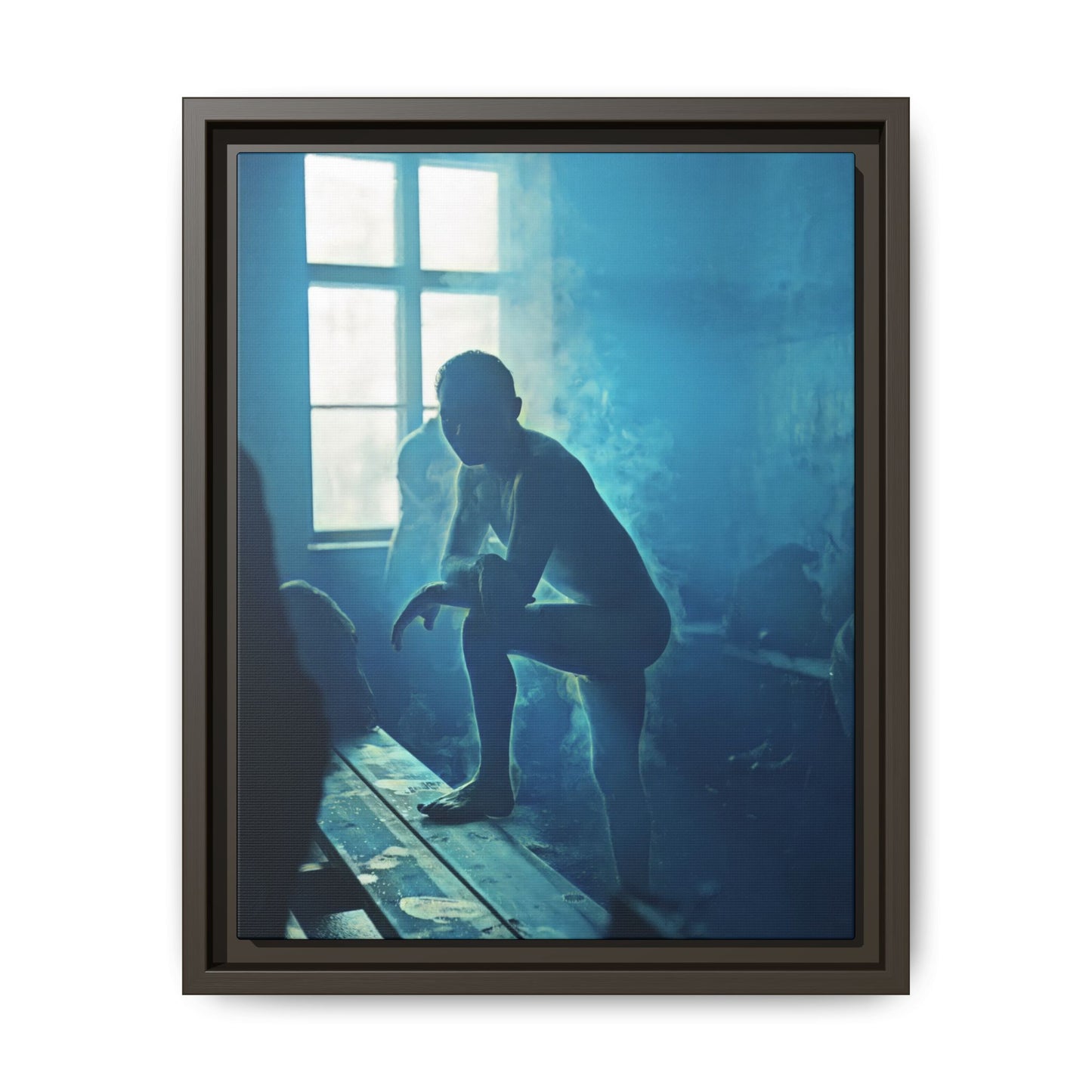 celibataire 044 | Framed Vintage Photo - Matte Canvas