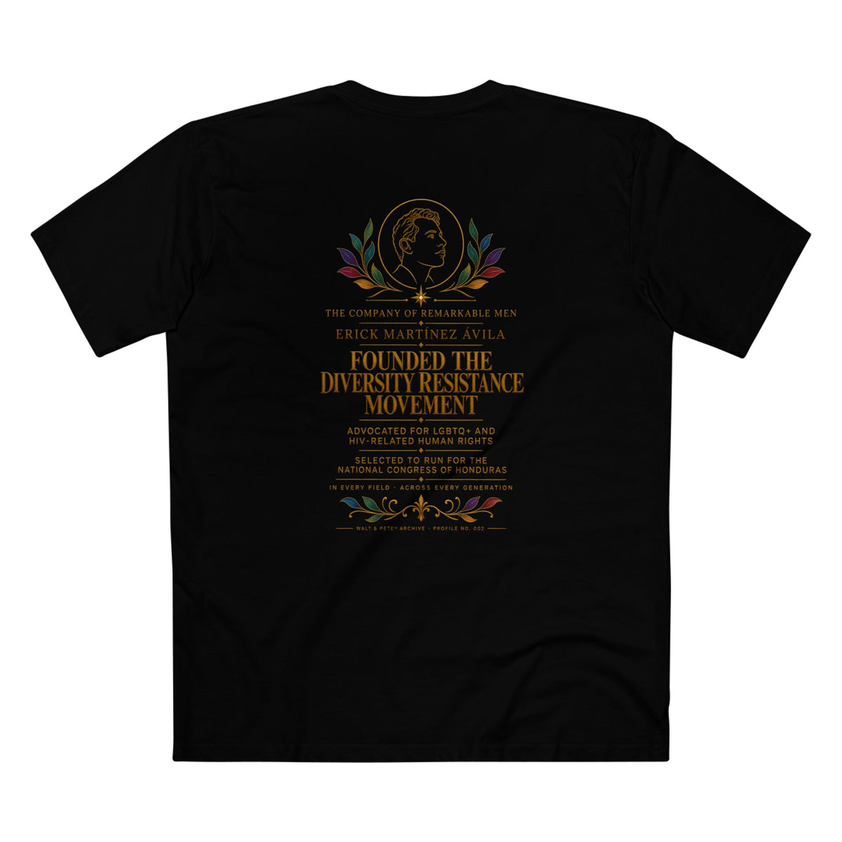 The Company of Remarkable Men No. 002 — Erick Martinez | LGBTQ+ History T-Shirt