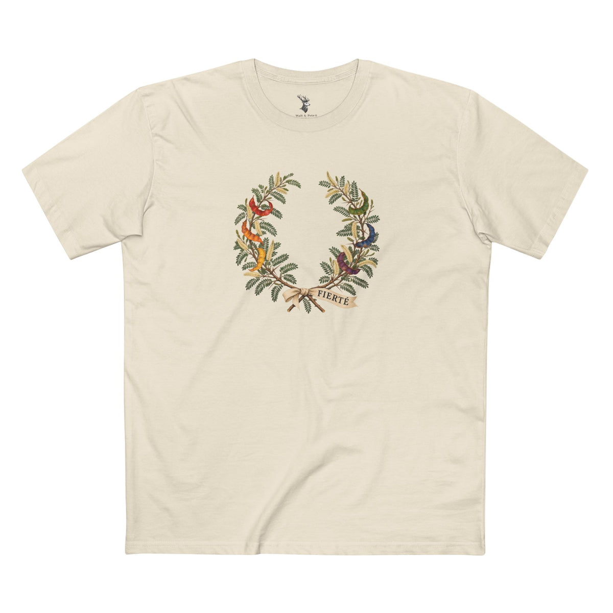 Nigerien Faidherbia Fierté Pride Laurel Wreath T-Shirt — Sustaining Hope