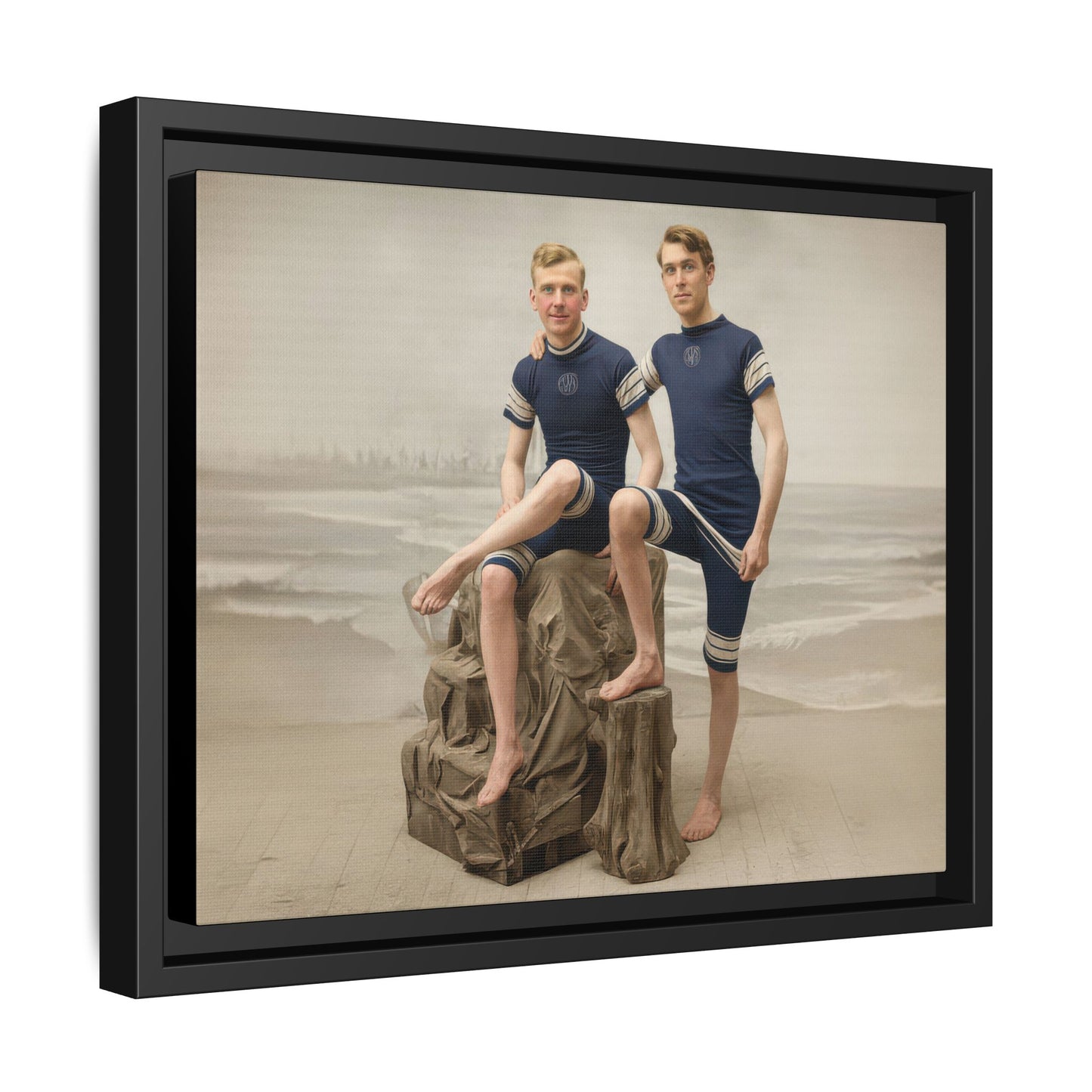 nager 036 | Framed Vintage Photo - Matte Canvas
