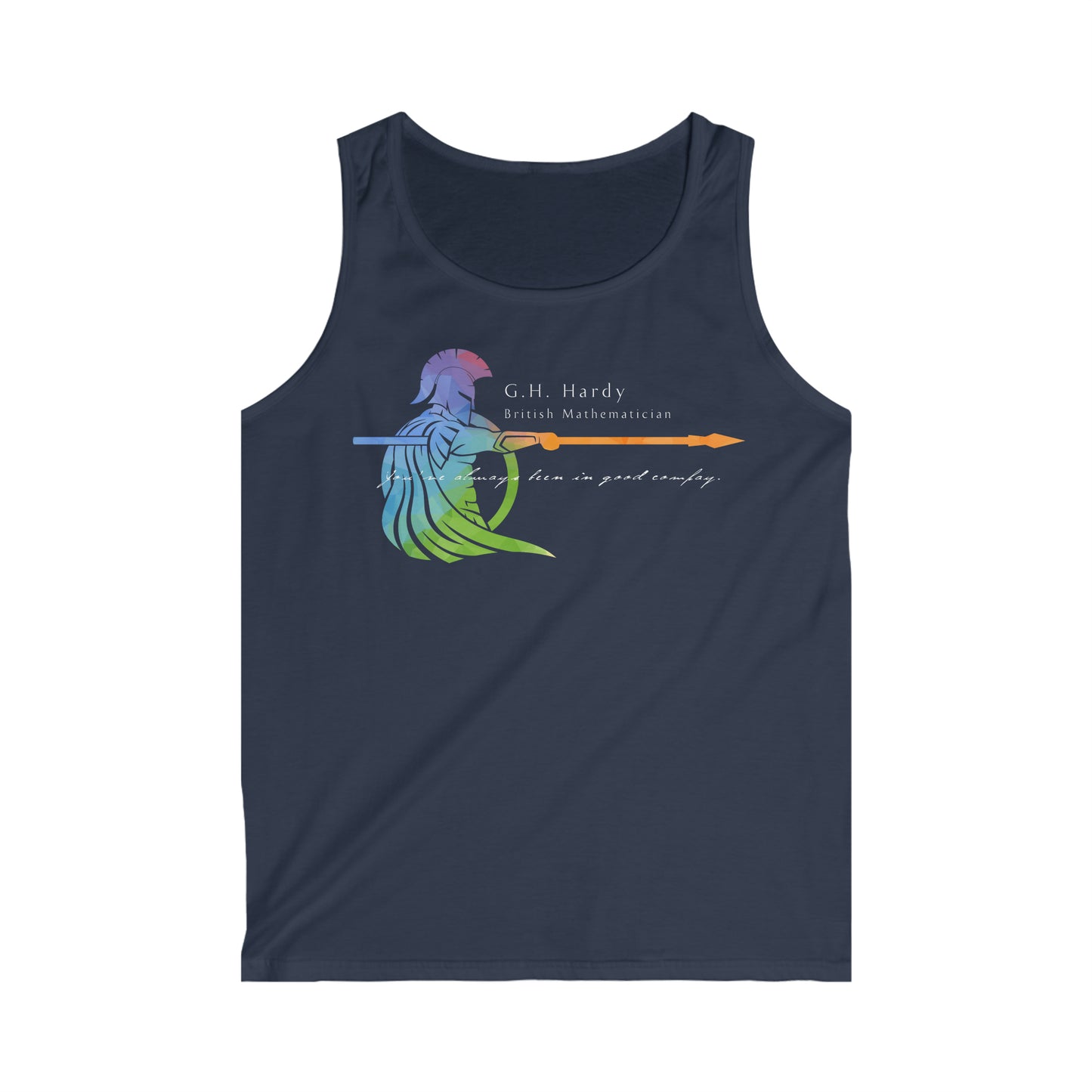 G.H. Hardy | Biologist & Mathematician | Pride Jersey Tank Hardy–Weinberg Principle Gay LGBT Queer