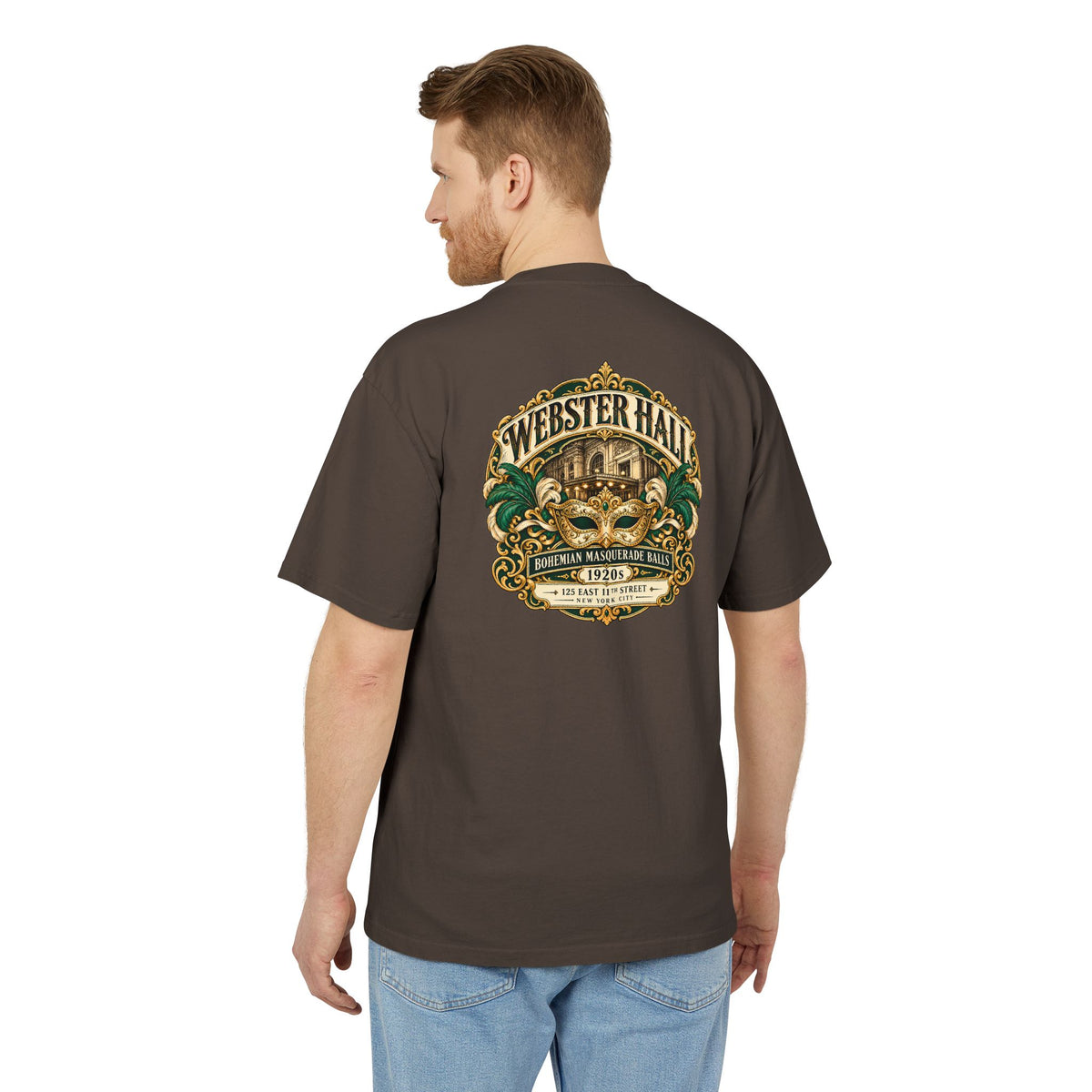 Webster Hall 1920s Masquerade | Historic NYC LGBTQ Heritage T-Shirt