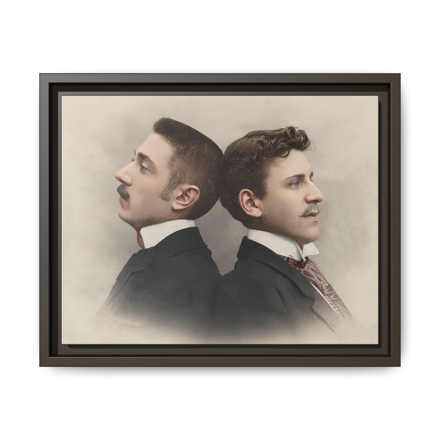 paire 030 | Framed Vintage Photo - Matte Canvas