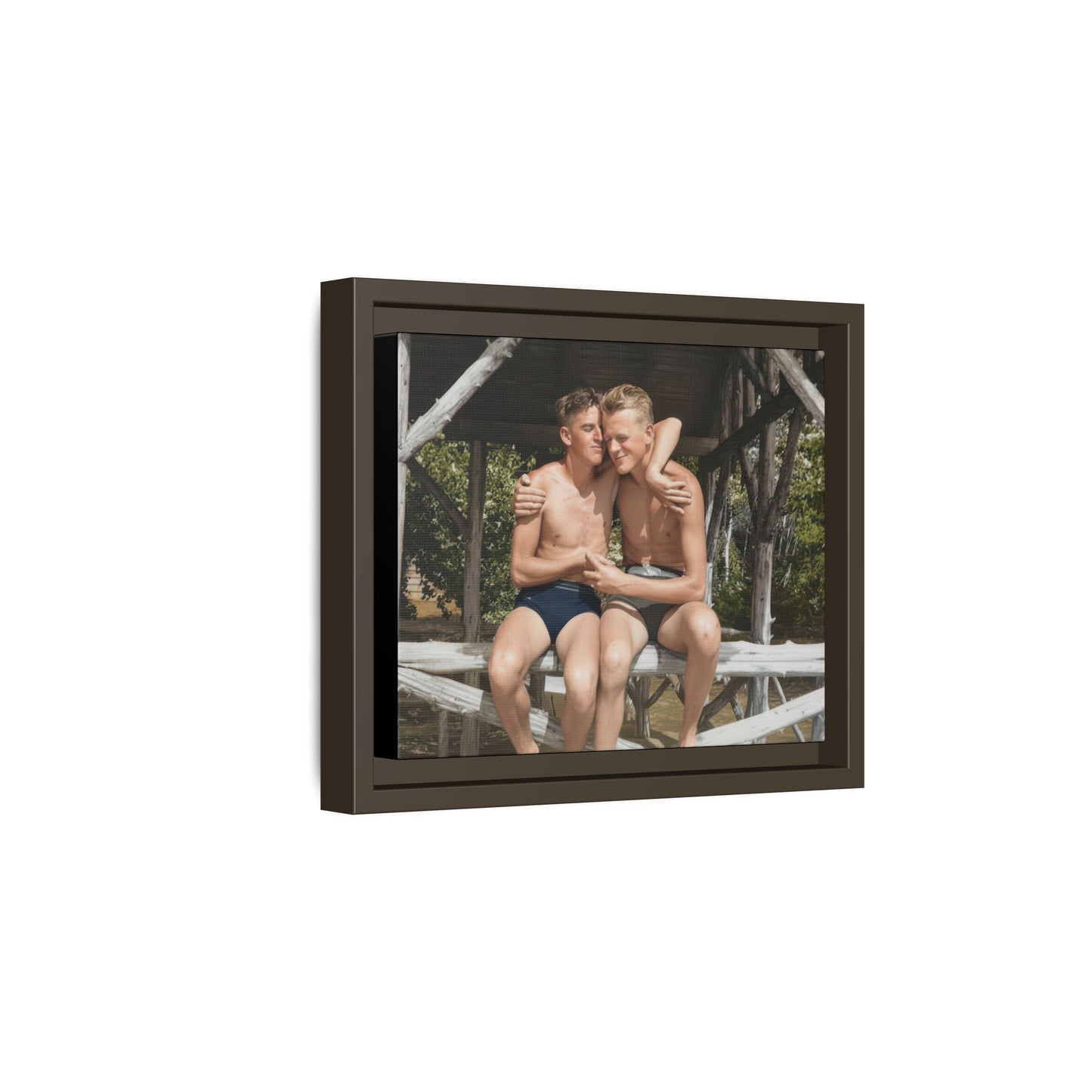 nager 011 | Framed Vintage Photo - Matte Canvas
