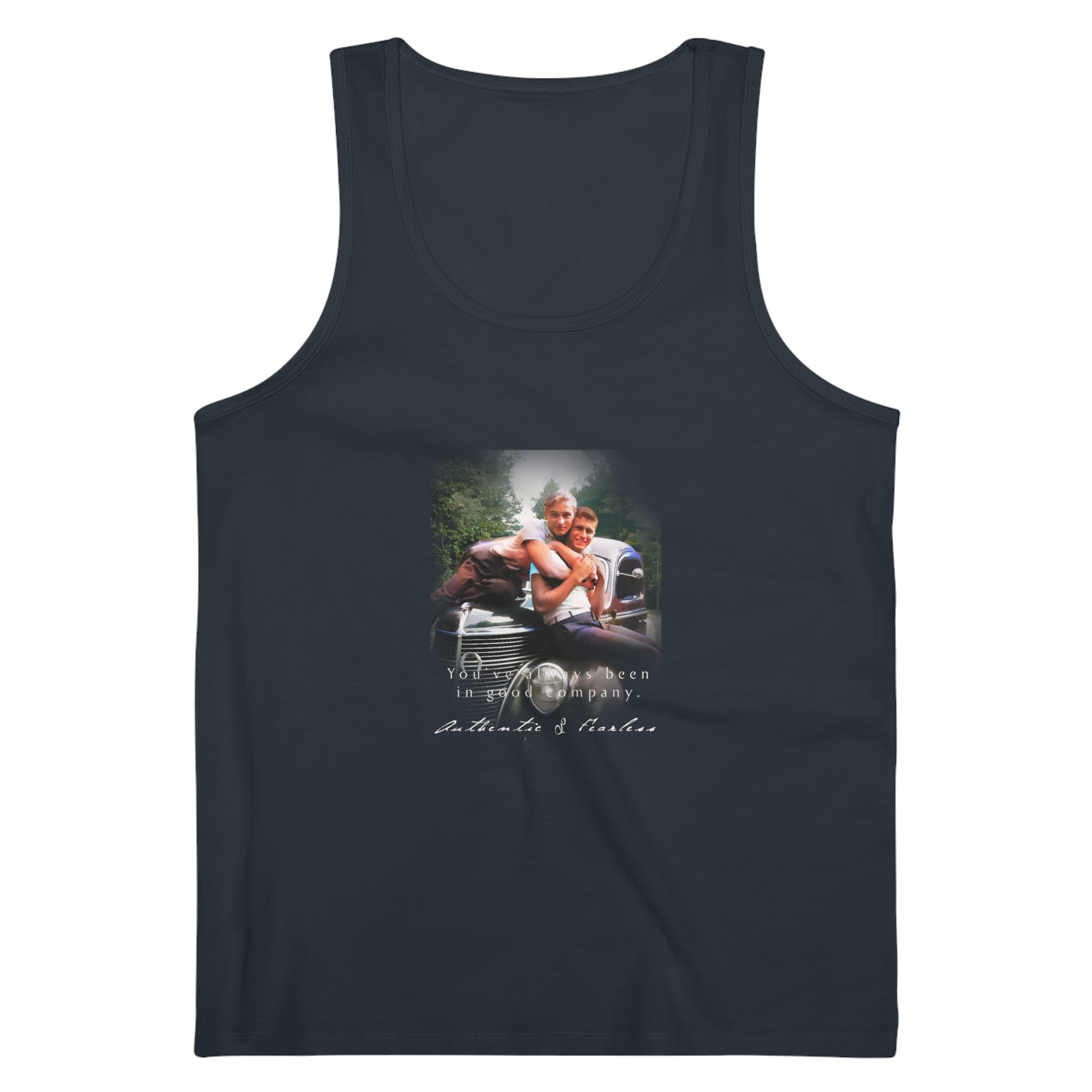 paire 045 | Vintage Jersey Tank Gay Boyfriend Car Husband Gift Queer LGBTQ Present Uncle High School