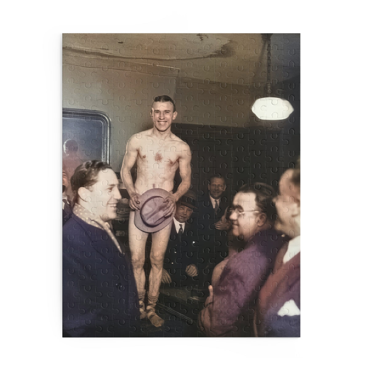 Vintage Entertainer with a Hat Jigsaw Puzzle | LGBTQ+ Heritage | hommes 017