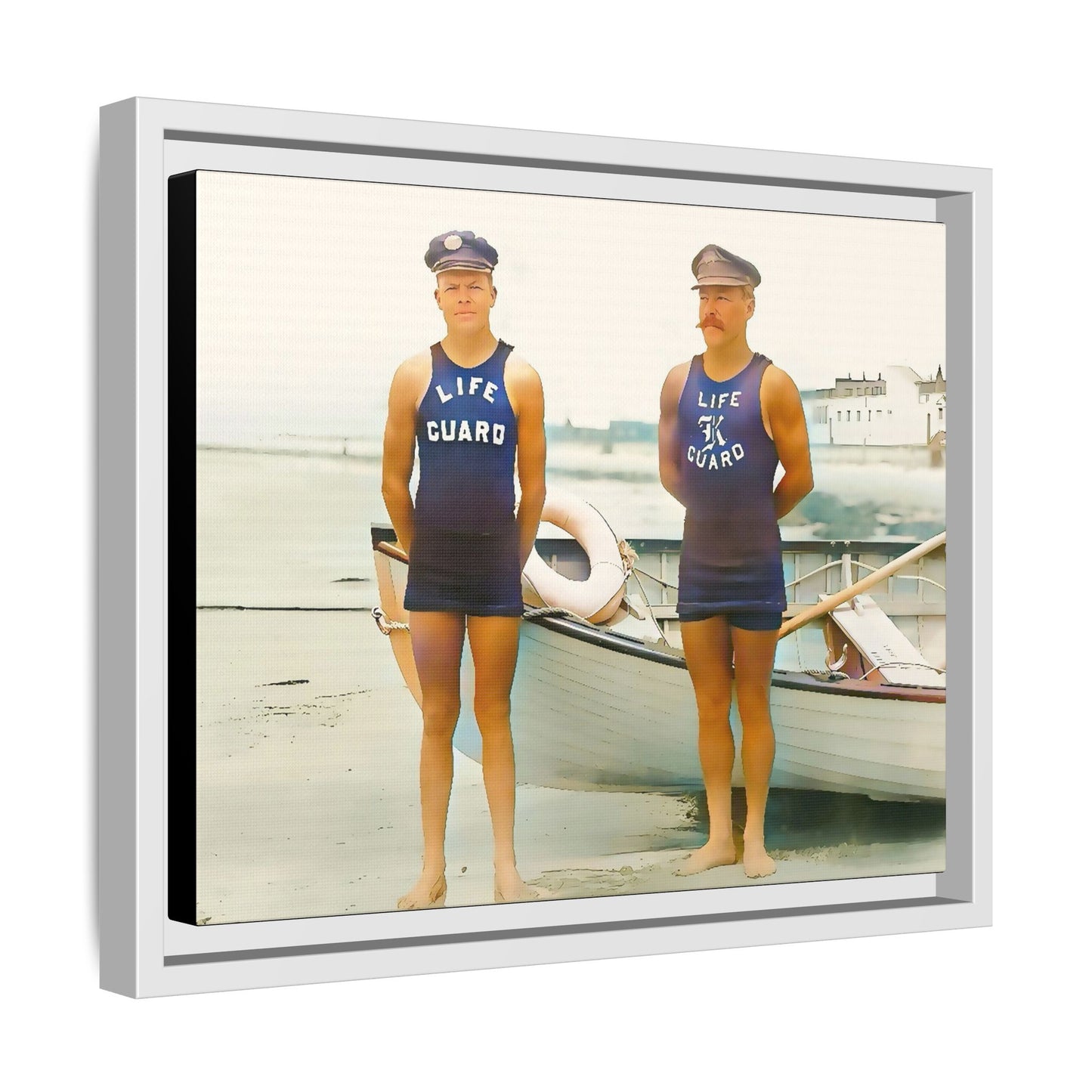 nager 016 | Framed Vintage Photo - Matte Canvas