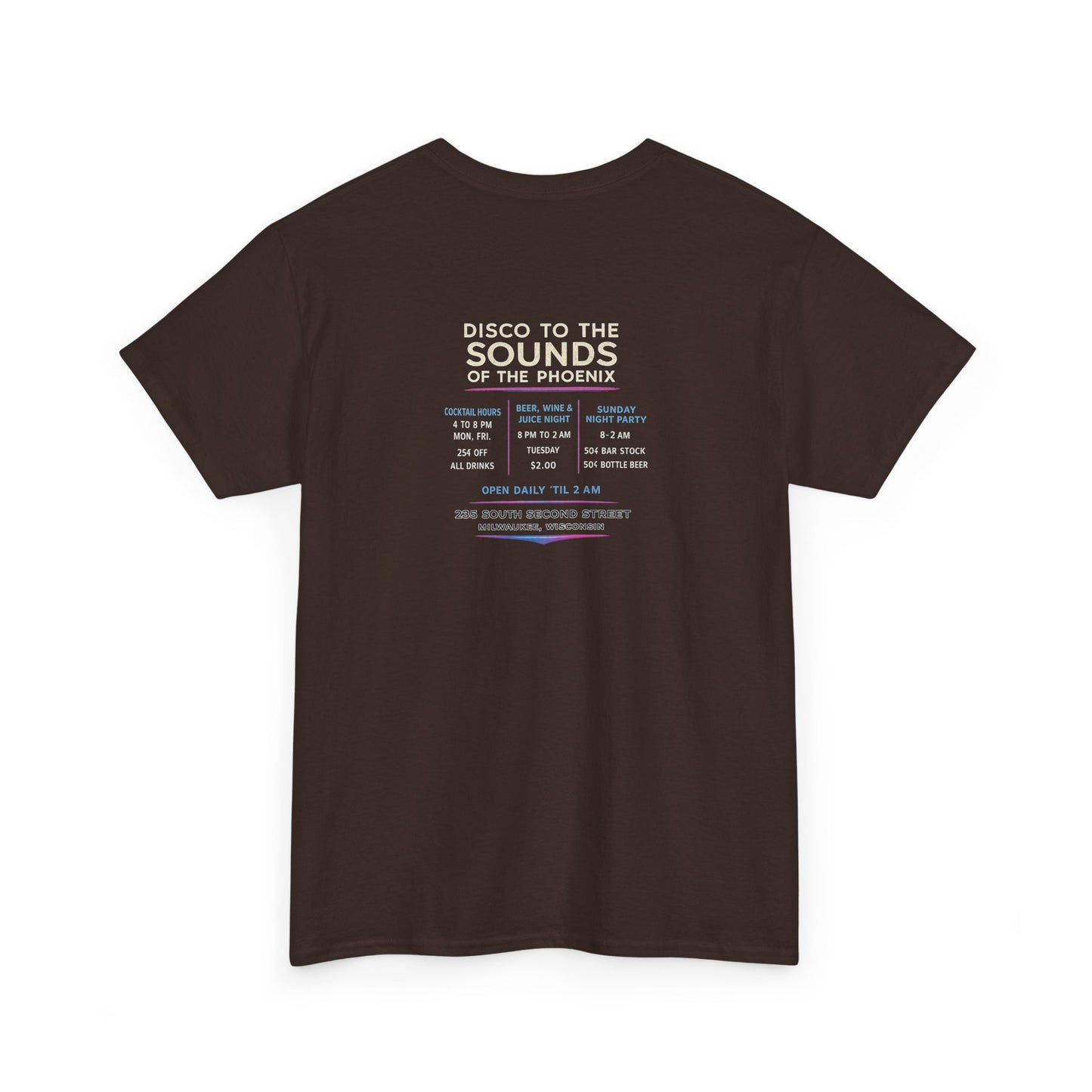 The Phoenix Milwaukee Historic Gay Bar T-Shirt | Disco To The Sounds  Vintage LGBTQ Pride Tee