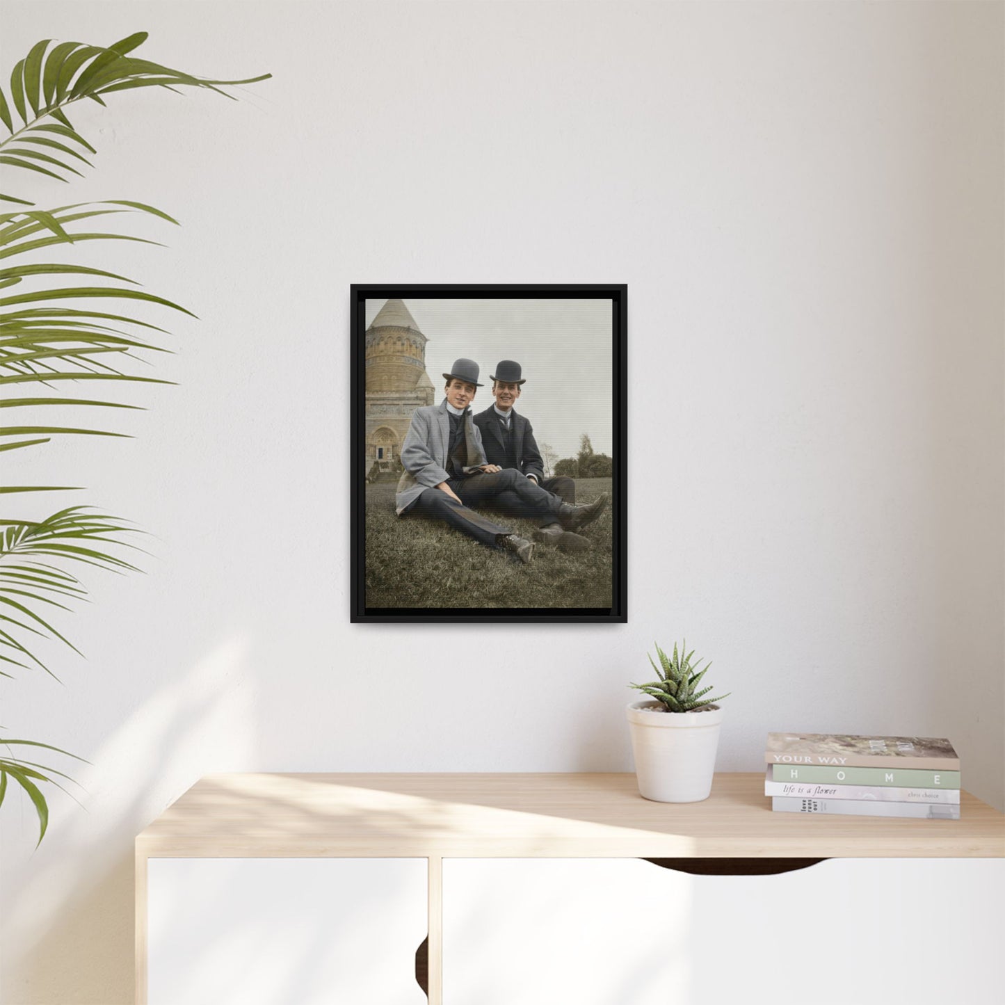 paire 070 | Framed Vintage Photo - Matte Canvas