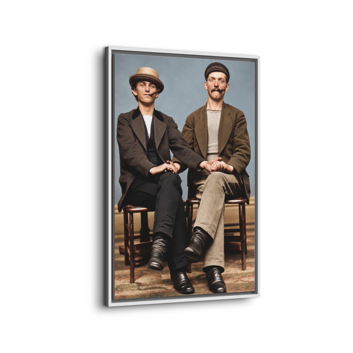paire 170 | Framed Vintage Photo - Matte Canvas