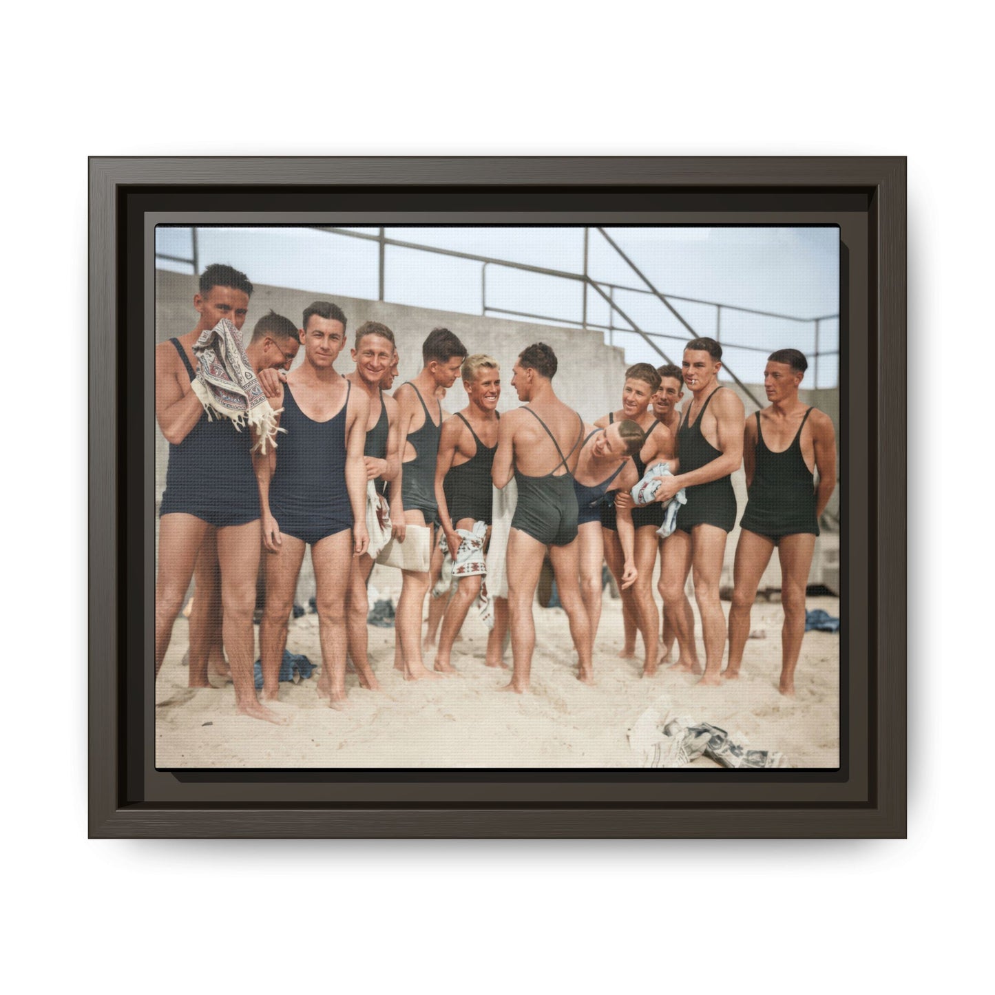 nager 007 | Framed Vintage Photo - Matte Canvas