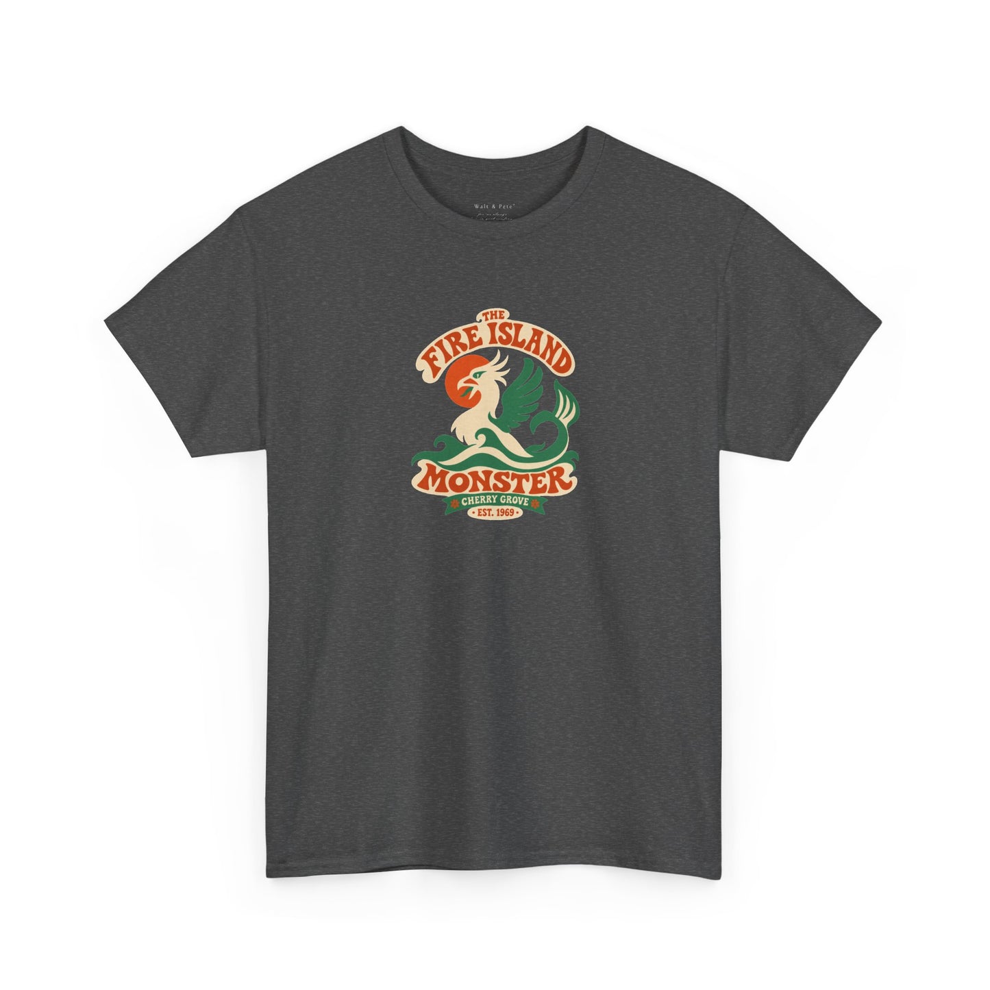 The Fire Island Monster Cherry Grove T-Shirt | Vintage Gay Bar History Tee