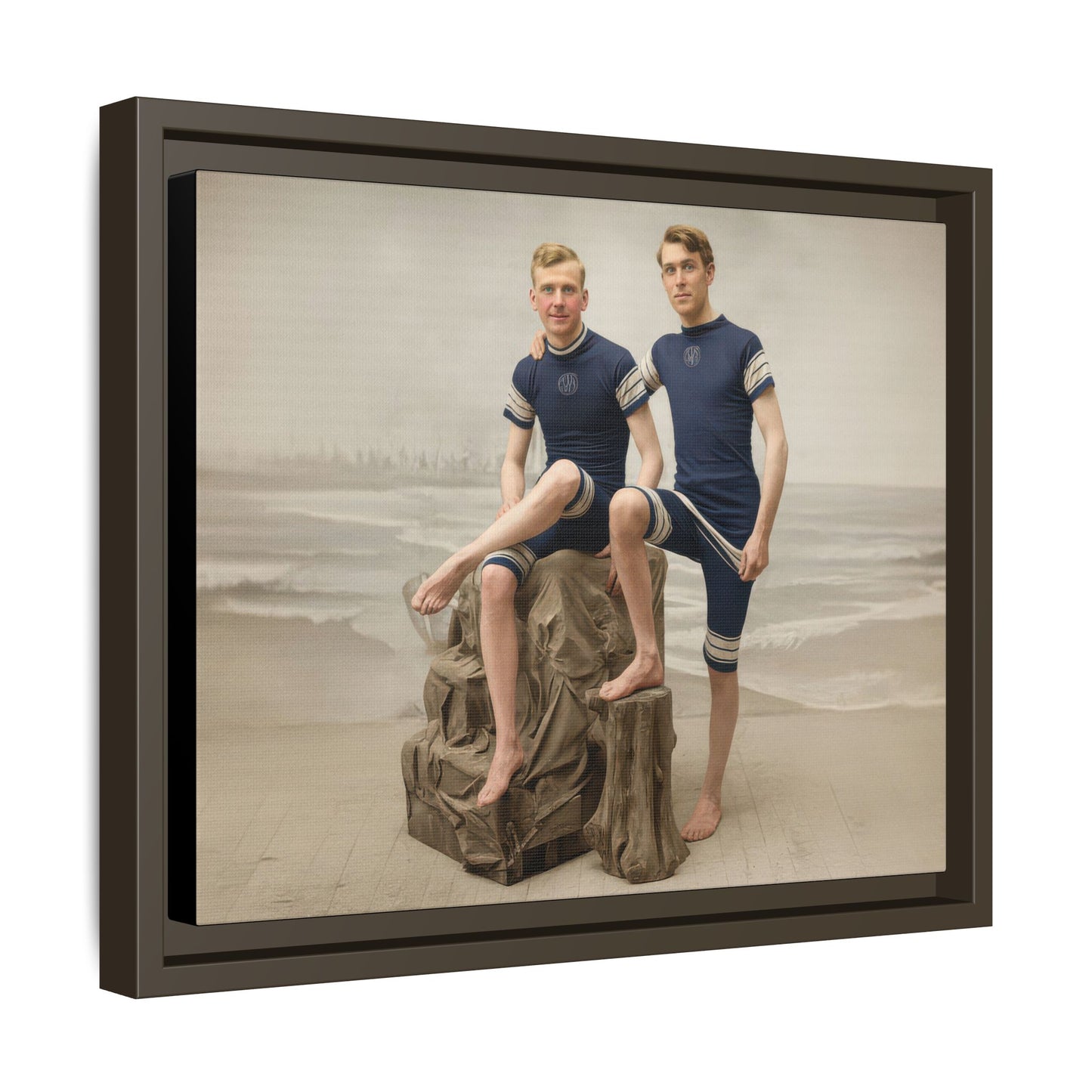 nager 036 | Framed Vintage Photo - Matte Canvas