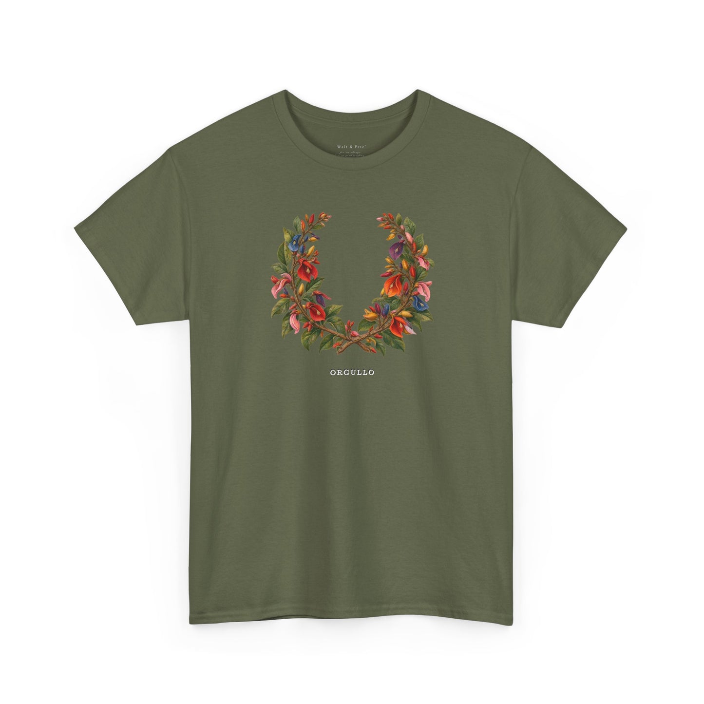 Orgullo Ceibo Pride T-Shirt | Argentine Botanical LGBTQ+ Tee
