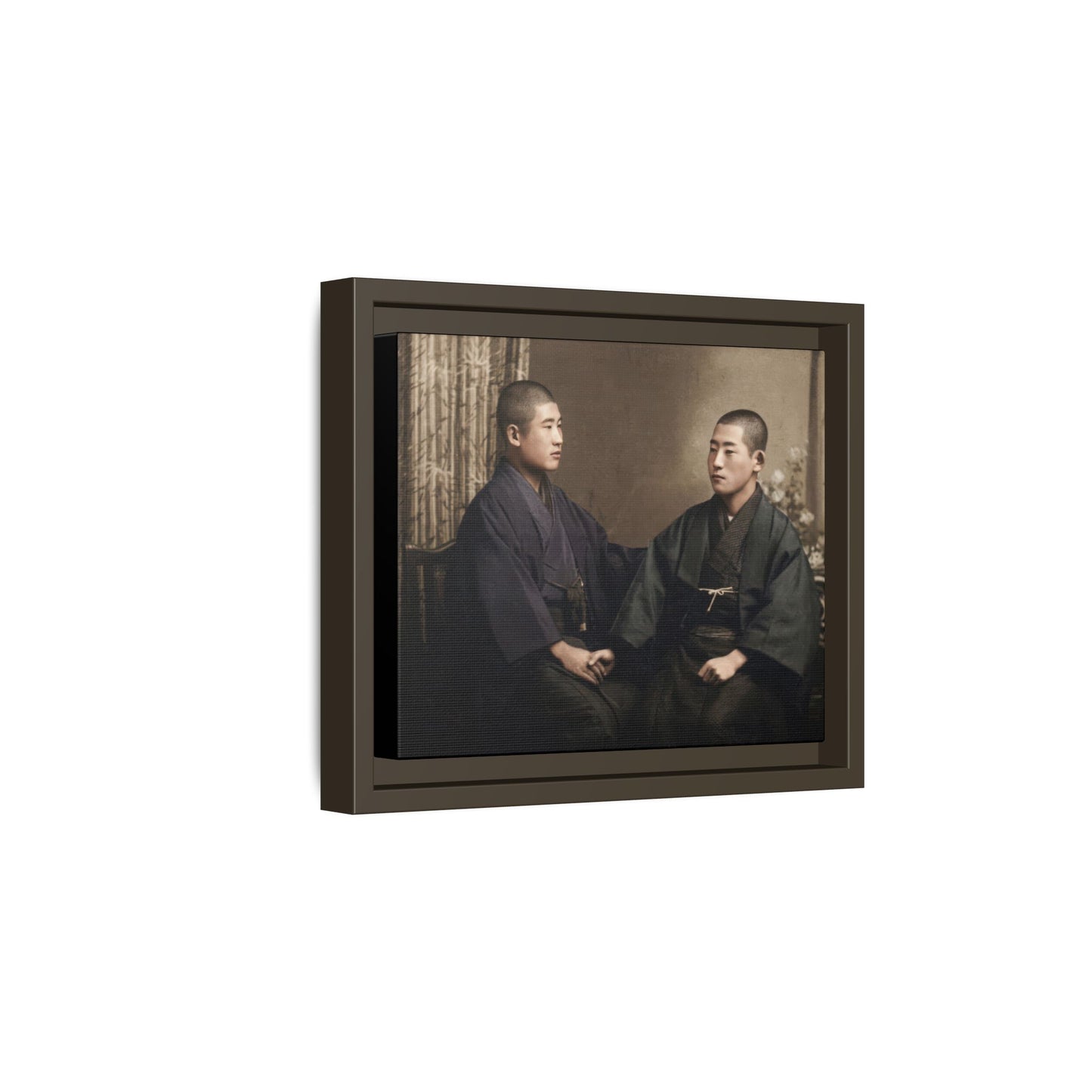 paire 011 | Framed Vintage Photo - Matte Canvas