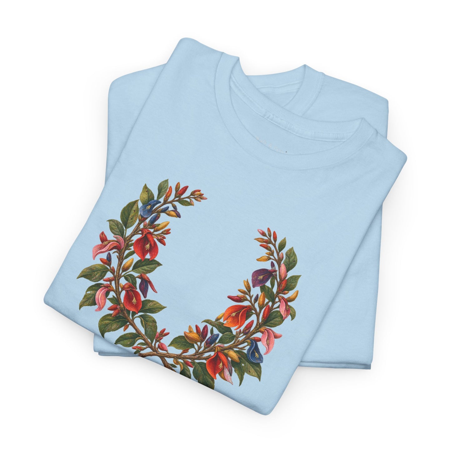 Orgullo Ceibo Pride T-Shirt | Argentine Botanical LGBTQ+ Tee
