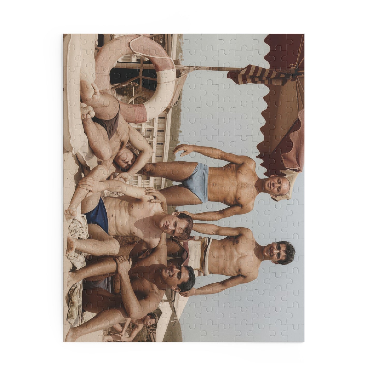 Vintage Beach Photo Puzzles | nager 033