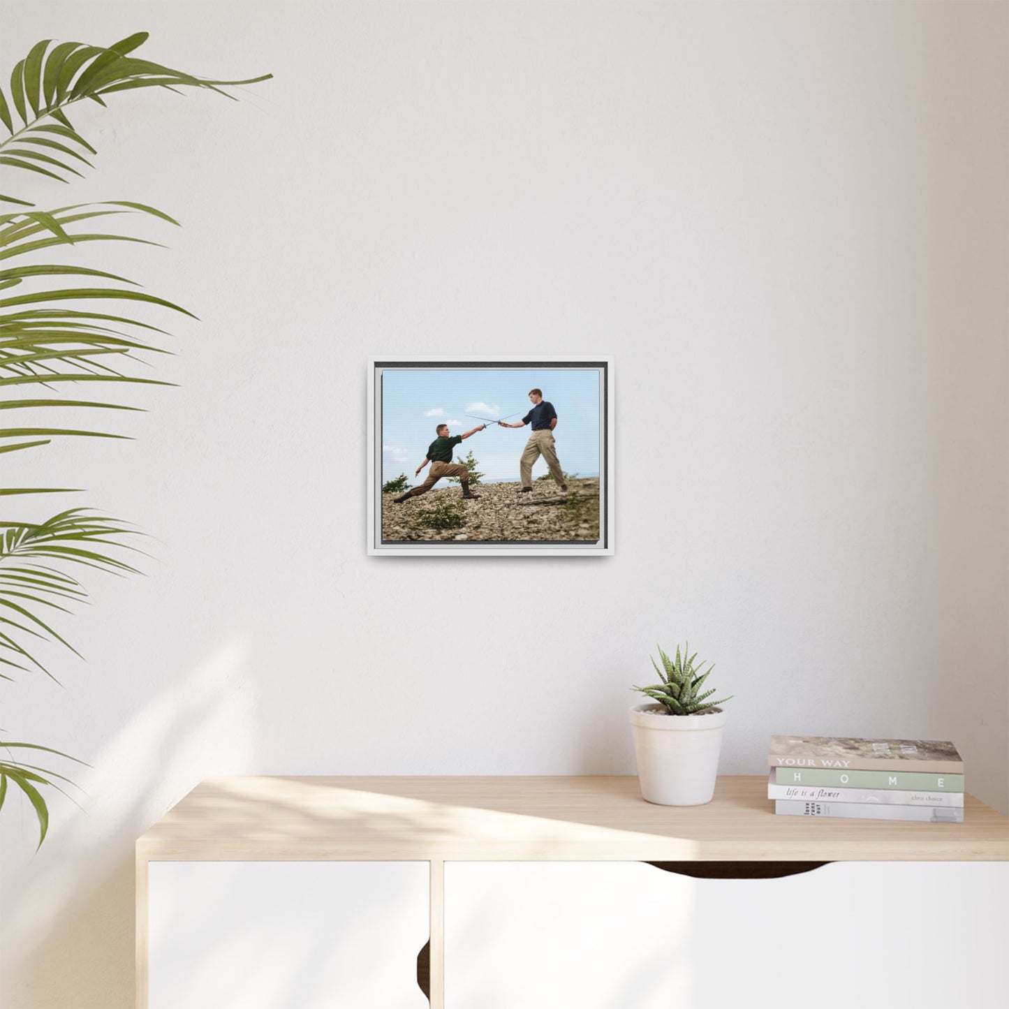 athlétisme 029 | Framed Vintage Photo - Matte Canvas