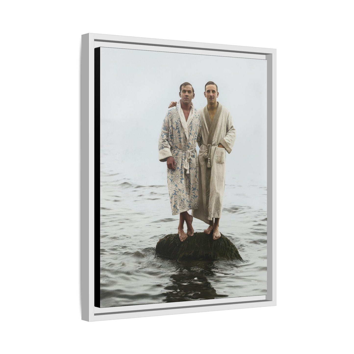 nager 049 | Framed Vintage Photo - Matte Canvas