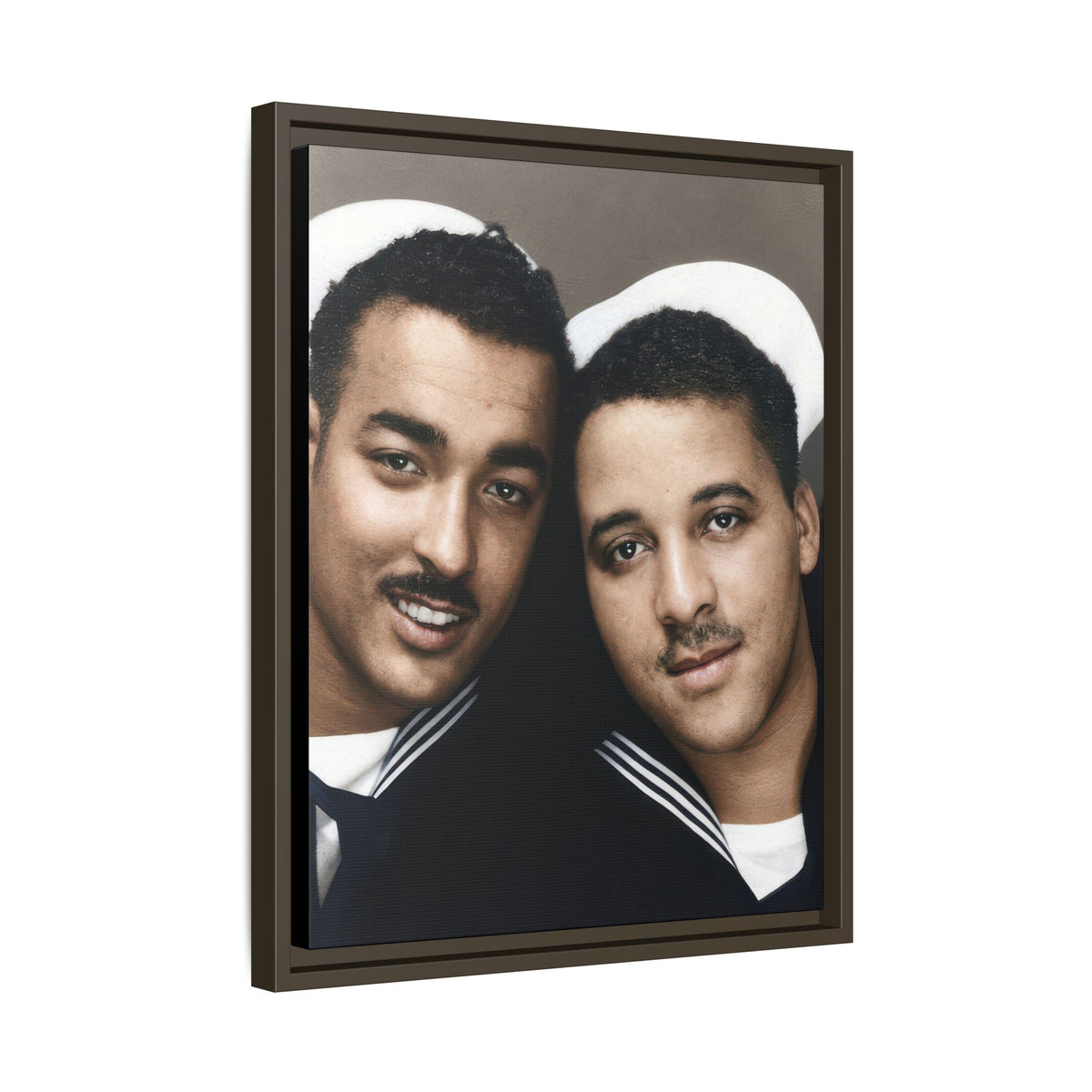 paire 157 | Framed Vintage Photo - Matte Canvas