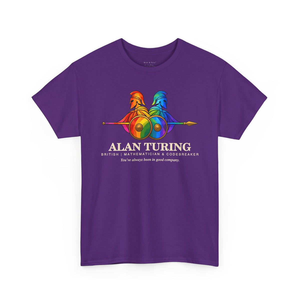 Alan Turing | British Mathematician & Codebreaker | LGBTQ+ History T-Shirt