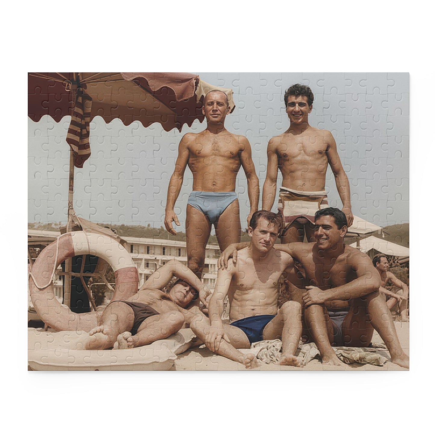 Vintage Beach Photo Puzzles | nager 033