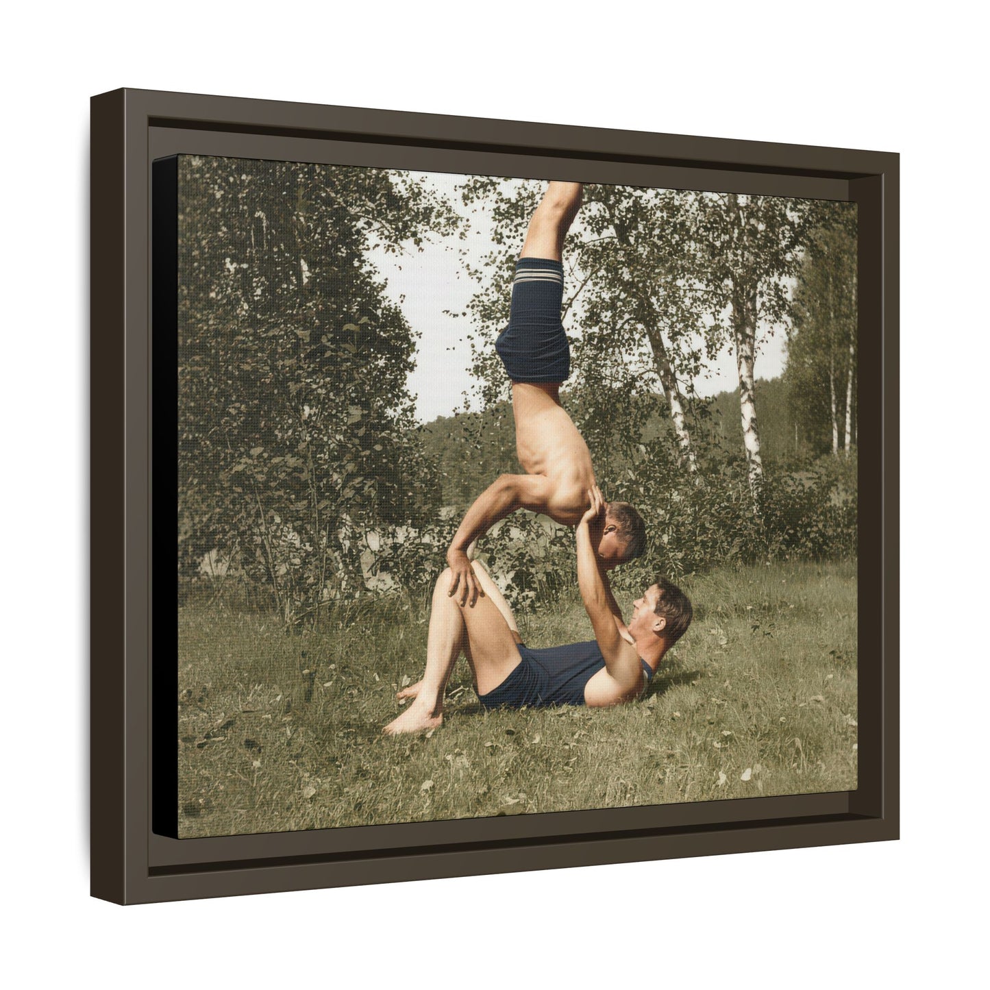 nager 017 | Framed Vintage Photo - Matte Canvas