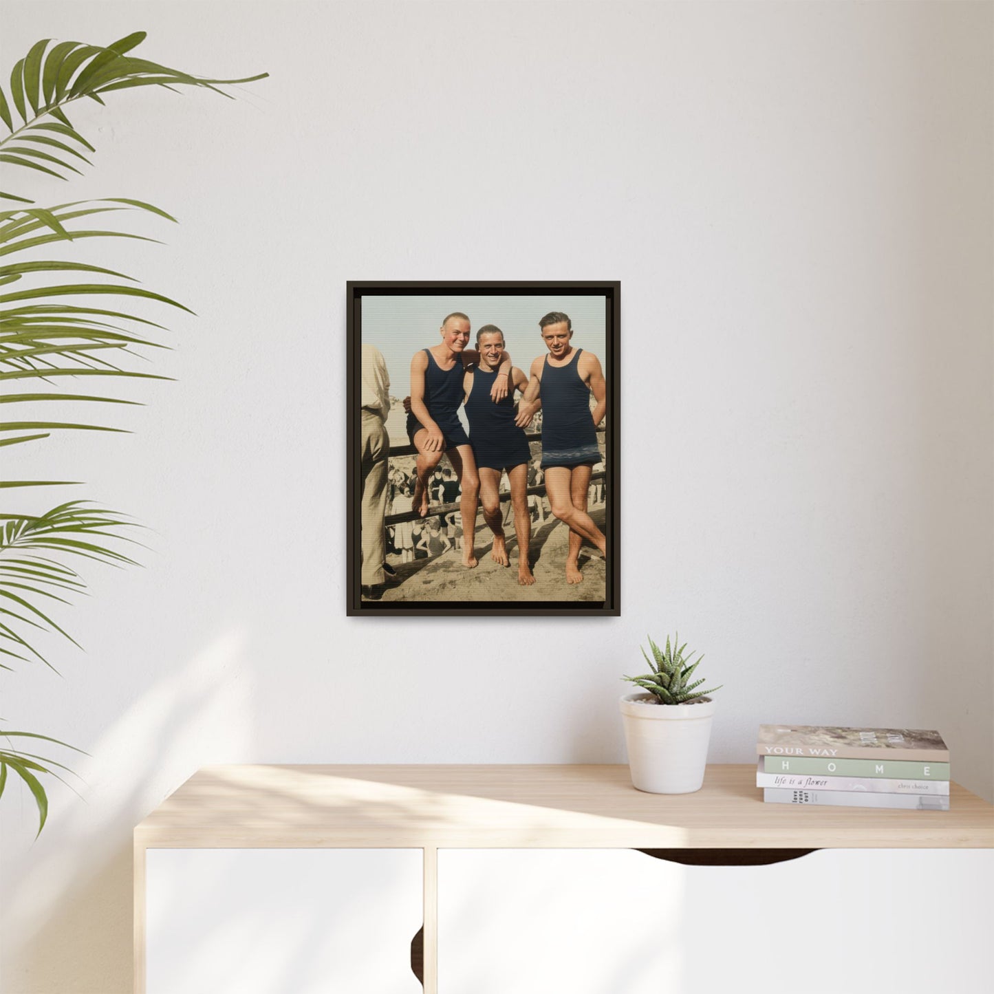 nager 044 | Framed Vintage Photo - Matte Canvas