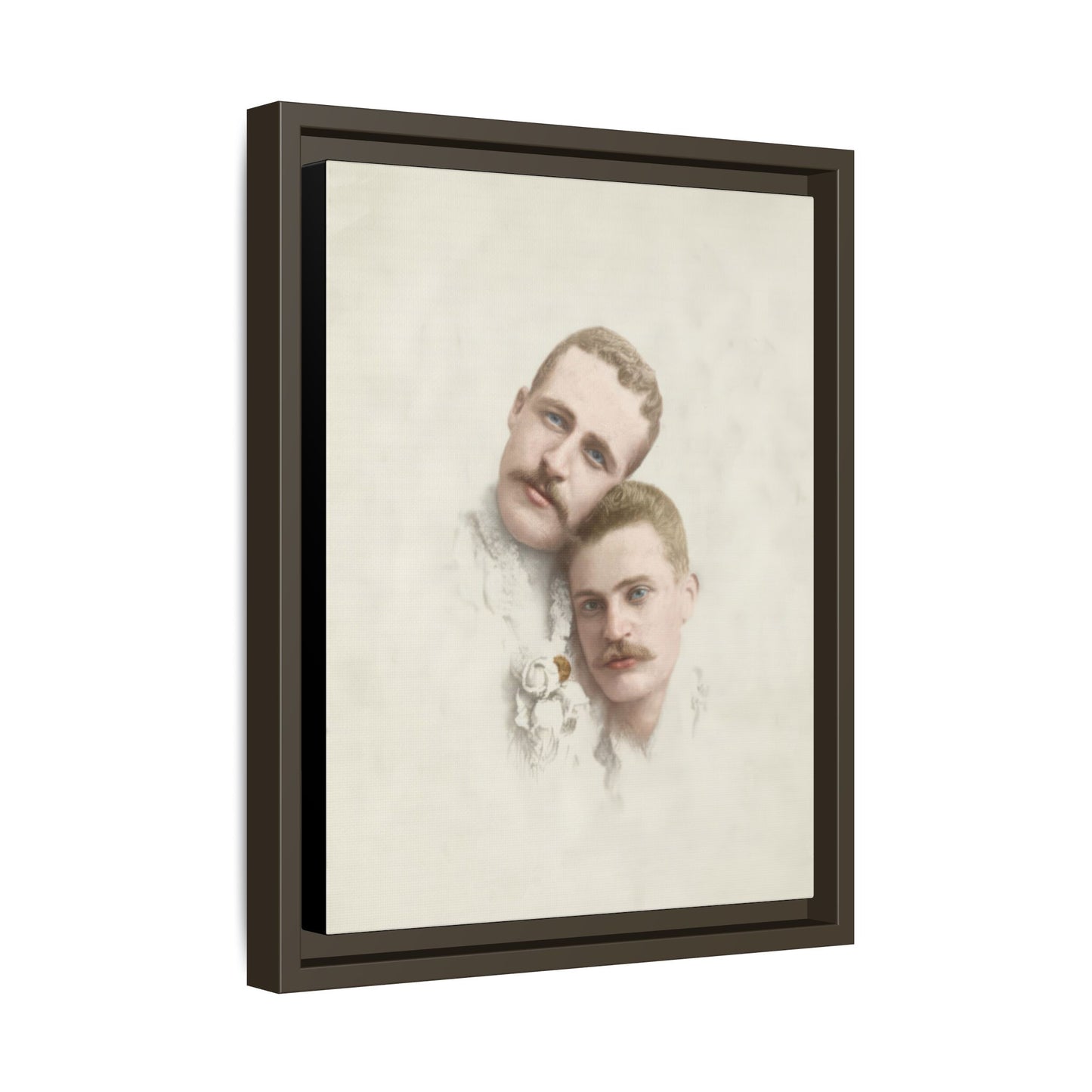 paire 081 | Framed Vintage Photo - Matte Canvas