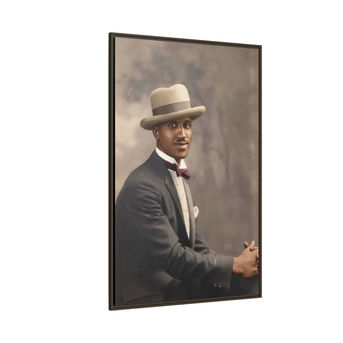 celibataire 004 | Framed Vintage Photo - Matte Canvas