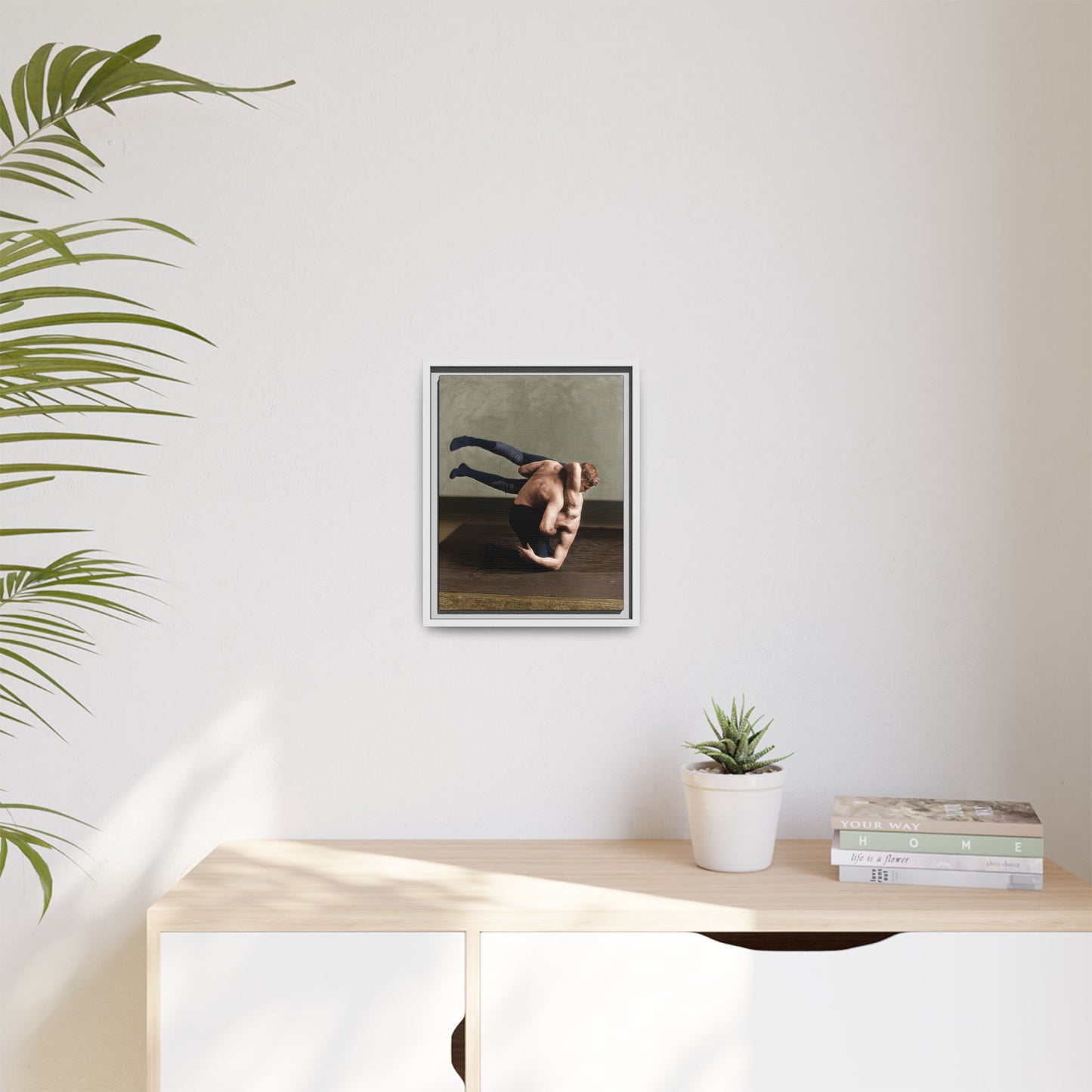 athlétisme 026 | Framed Vintage Photo - Matte Canvas