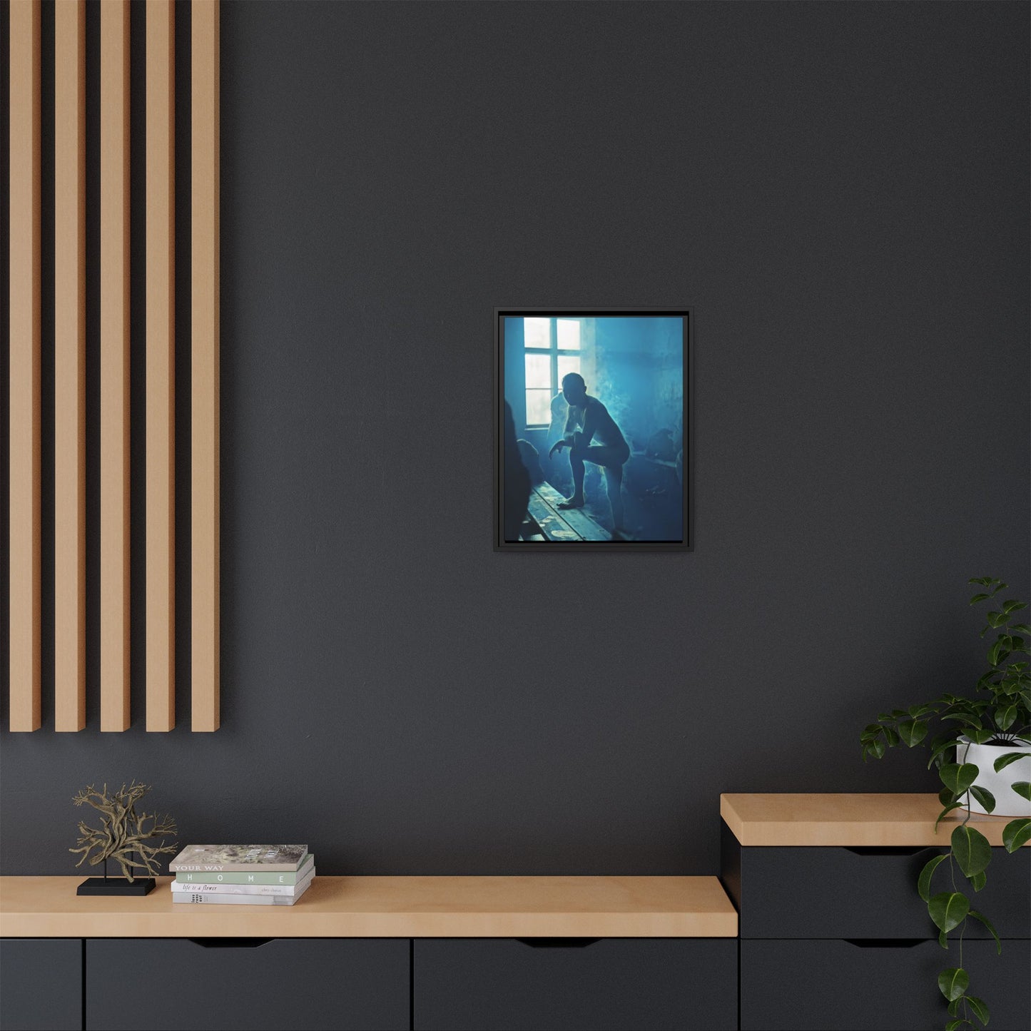 celibataire 044 | Framed Vintage Photo - Matte Canvas