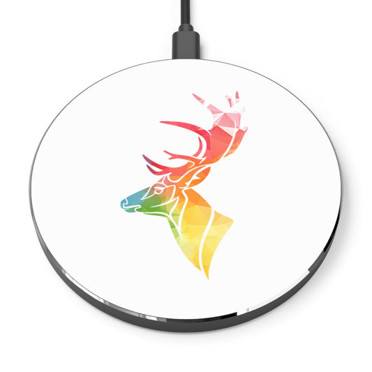 Pride Stag | Wireless Charger Gay Pride LGBTQ Queer Month Gift Prideware History Dad Gift Uncle
