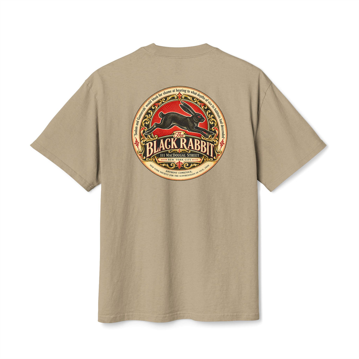 The Black Rabbit 1890s | Historic NYC Gay Bar Heritage T-Shirt