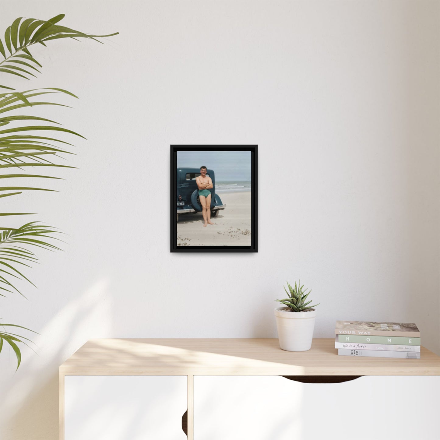 nager 046 | Framed Vintage Photo - Matte Canvas