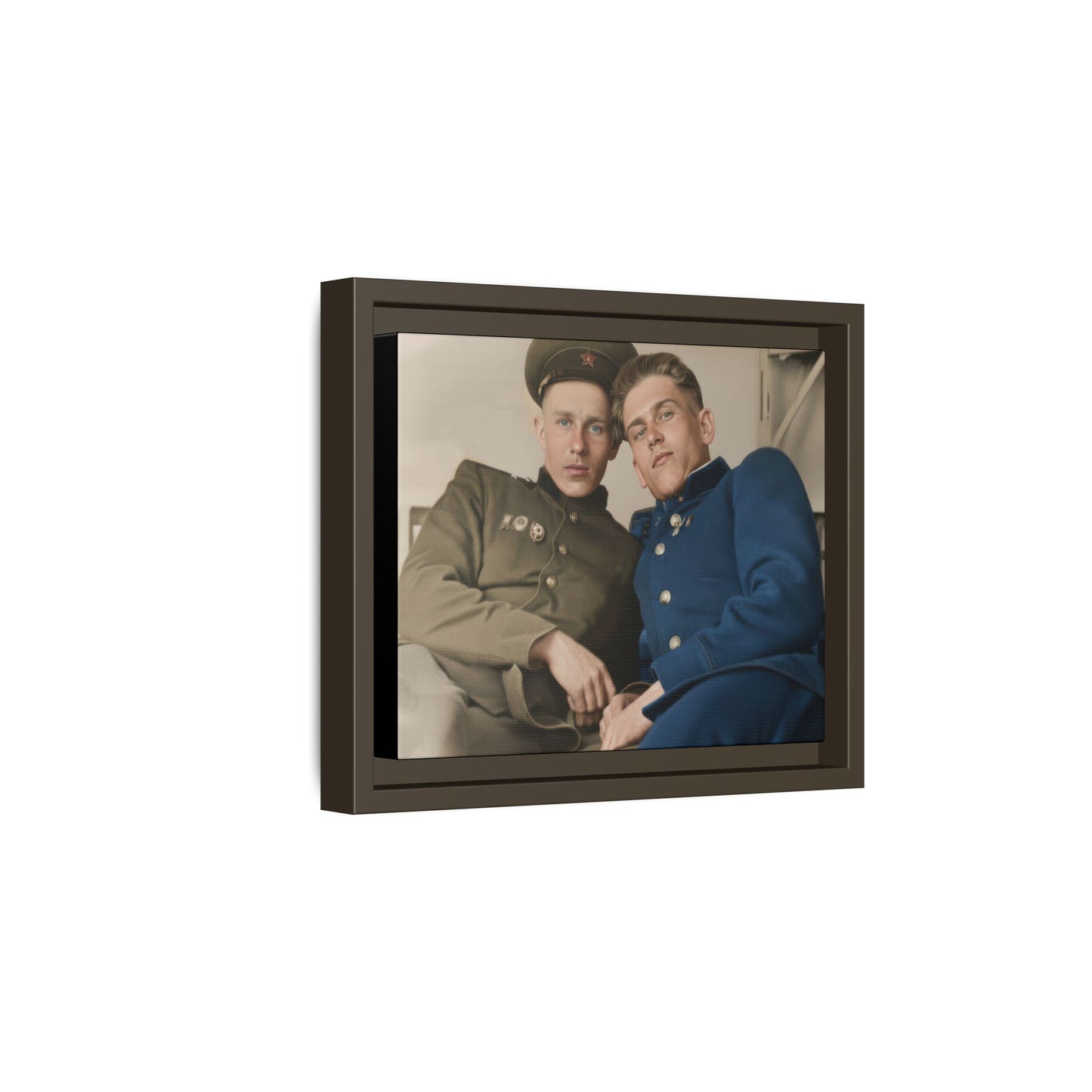paire 007 | Framed Vintage Photo - Matte Canvas