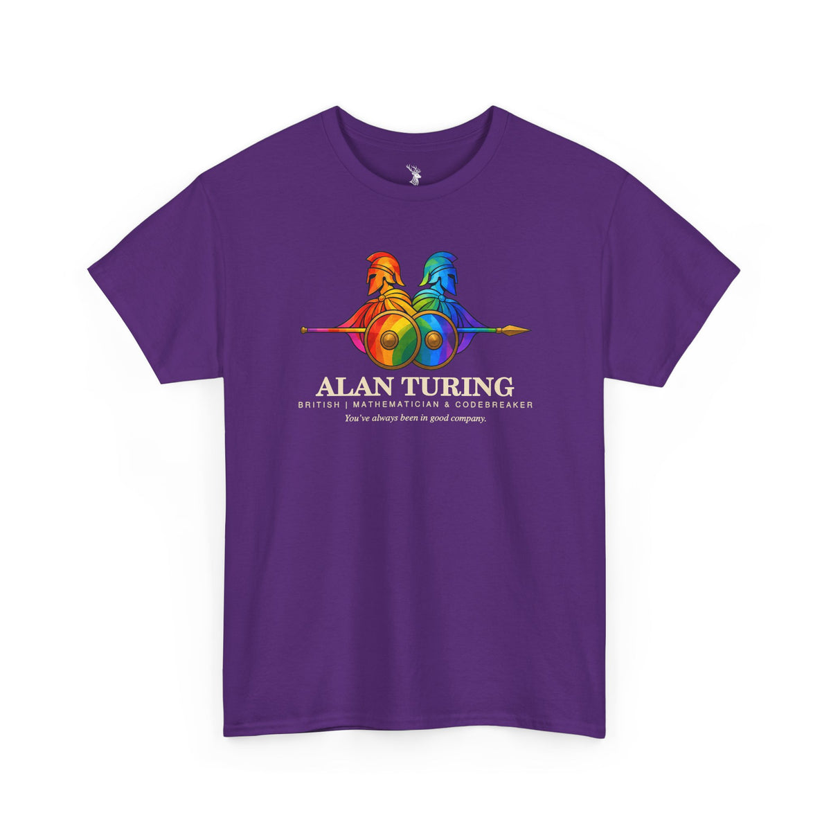 Alan Turing | British Mathematician & Codebreaker | LGBTQ+ History T-Shirt