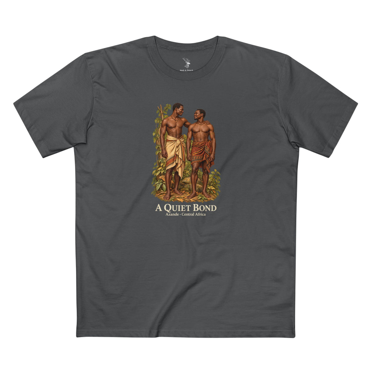 A Quiet Bond | Azande-Inspired Vintage Art T-Shirt