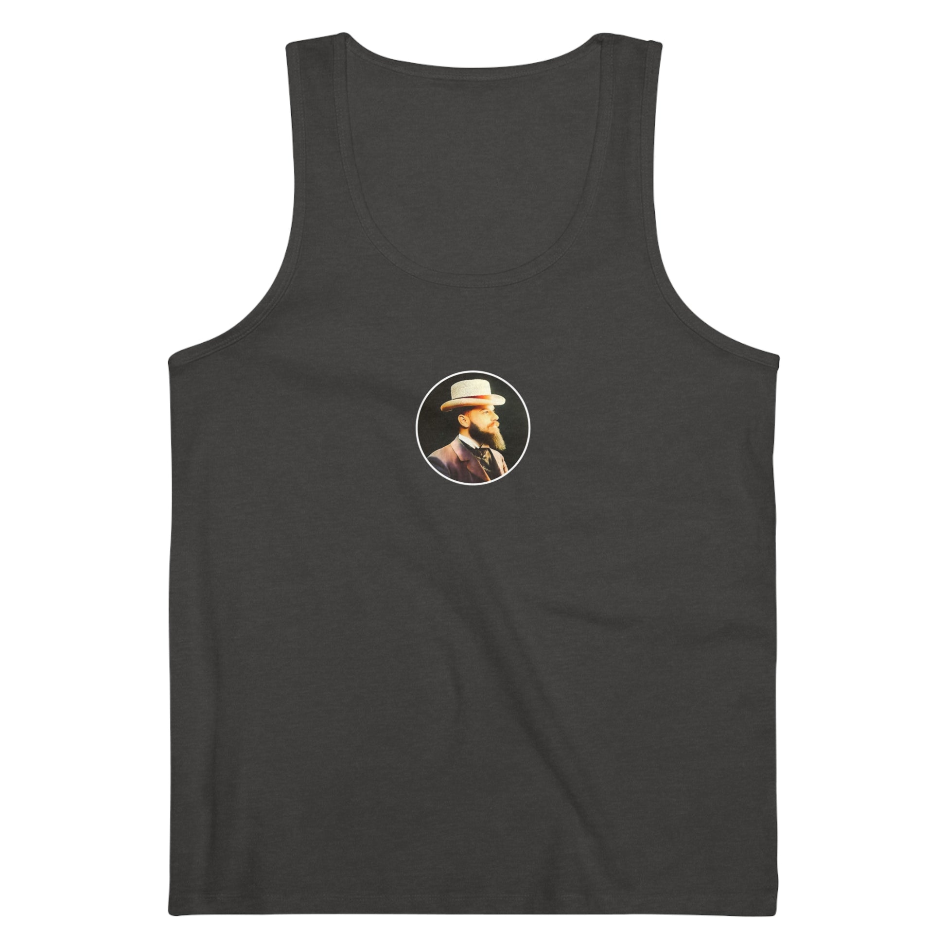 celibataire 014 | Vintage Jersey Tank Gay Muscle Gym Bear Otter Beard Gift Present Pride French