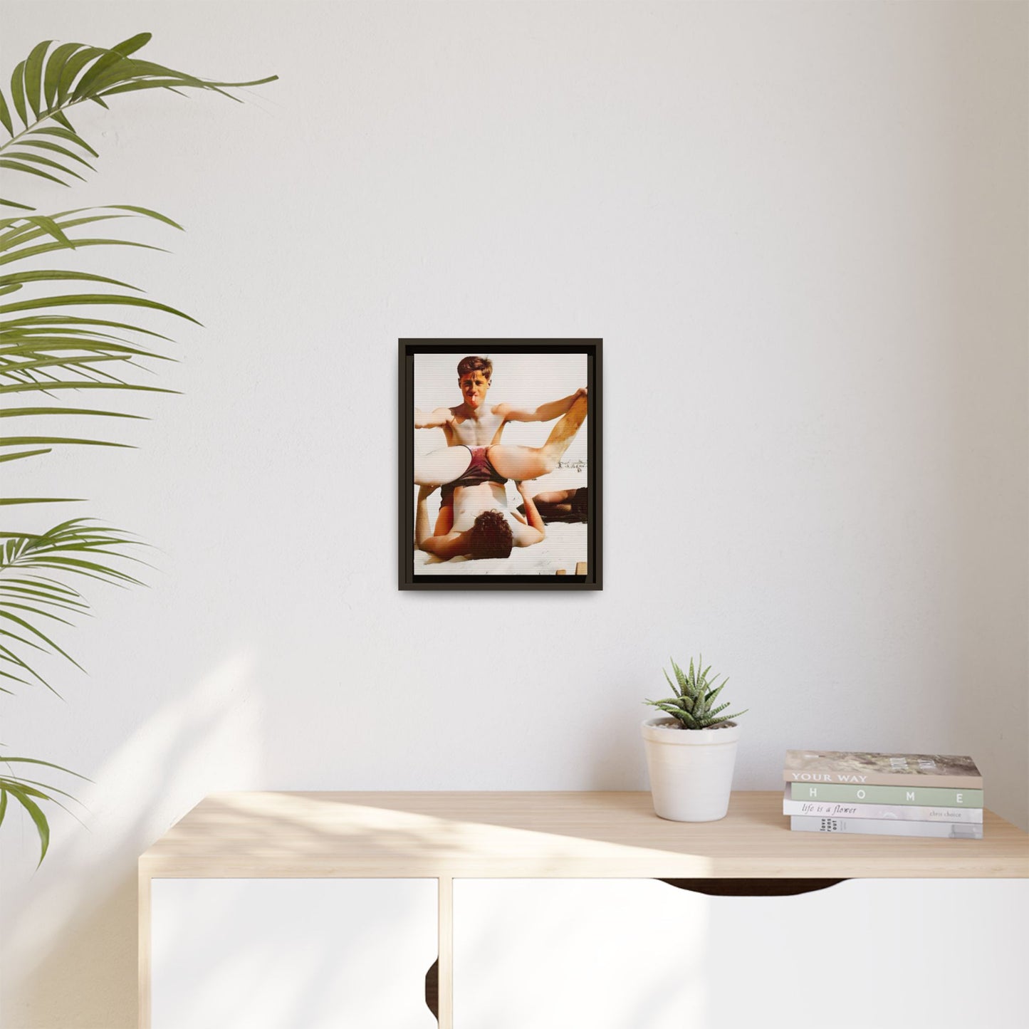 nager 004 | Framed Vintage Photo - Matte Canvas