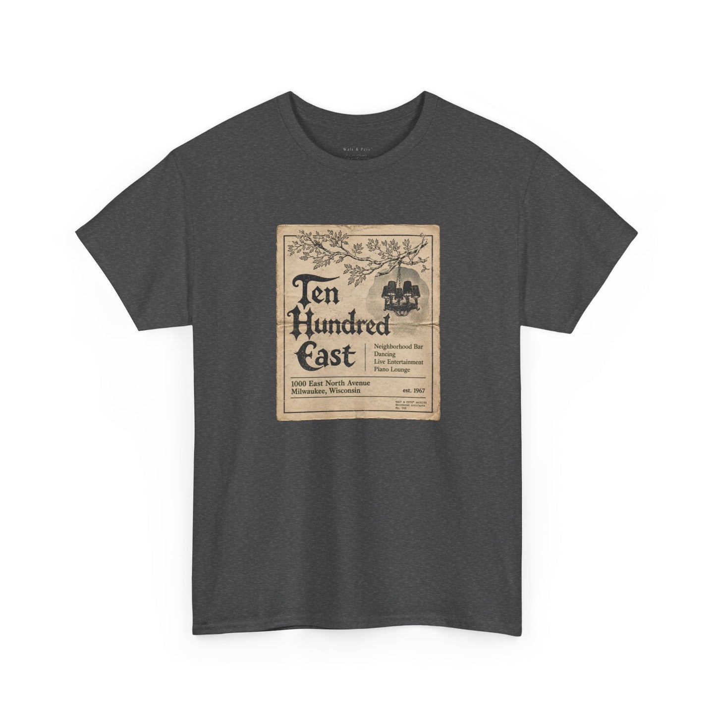 Ten Hundred East | Milwaukee Historic LGBTQ Bar T-Shirt – Recovered GPU News Advertisement
