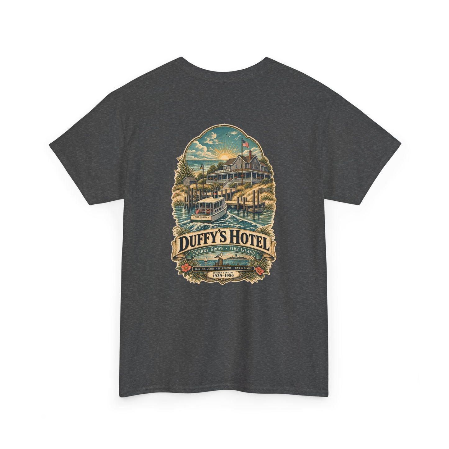 Duffy’s Hotel Cherry Grove Fire Island T-Shirt | Vintage LGBTQ+ History Tee