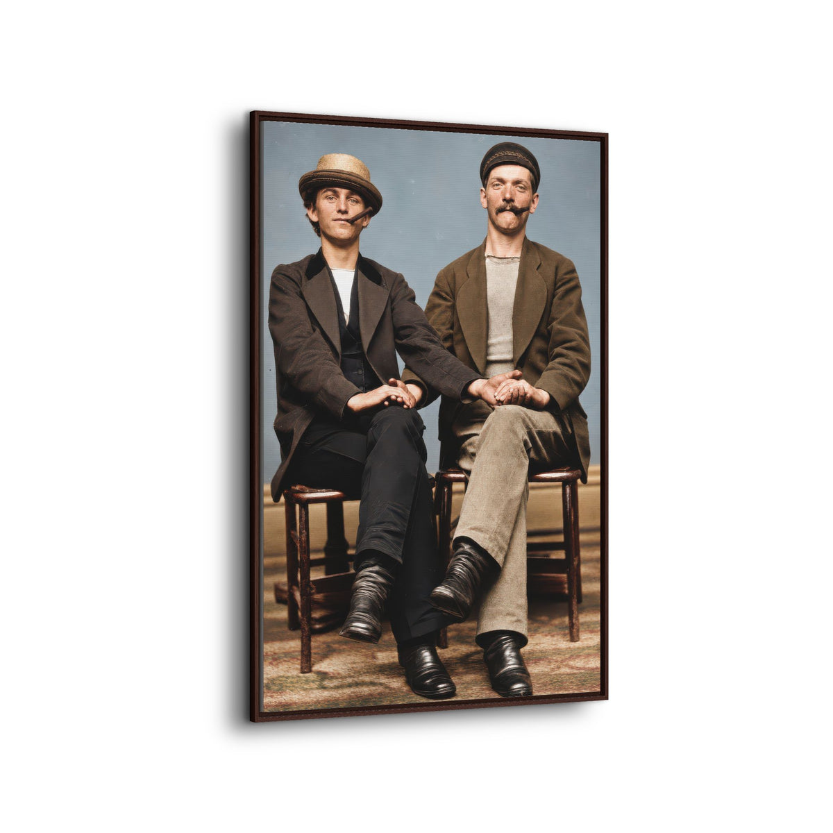 paire 170 | Framed Vintage Photo - Matte Canvas
