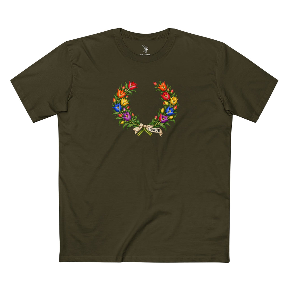 Turkish Tulip GURUR Pride Laurel Wreath T-Shirt — Self-Possession