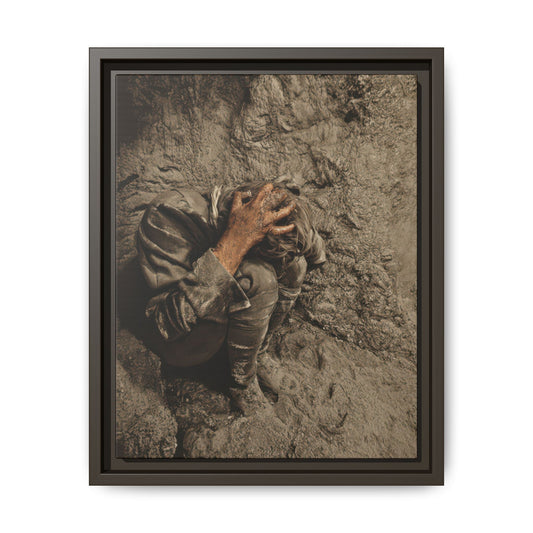 celibataire 040 | Framed Vintage Photo - Matte Canvas